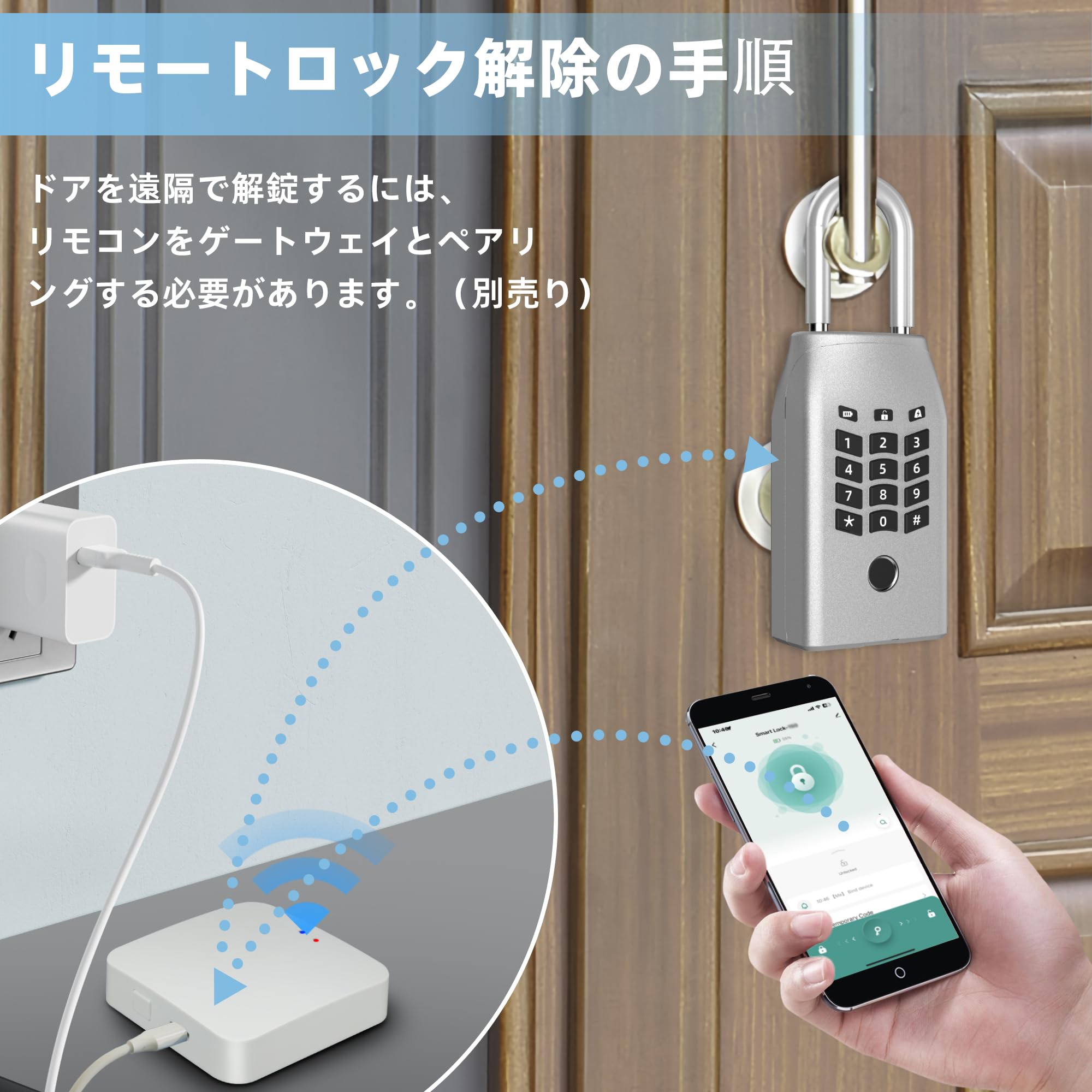指紋認証 スマートキーボックス 小型 玄関 セキュリティボックス 屋外 壁掛け式 Amazon.co.jp: TenixLox スマートセキュリティキーボックス 指紋認証